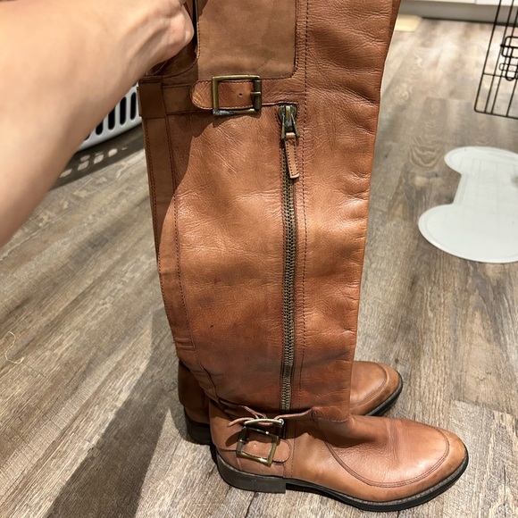 🚨Sam Edelman Paulina over the knee leather boots - Picture 2 of 6